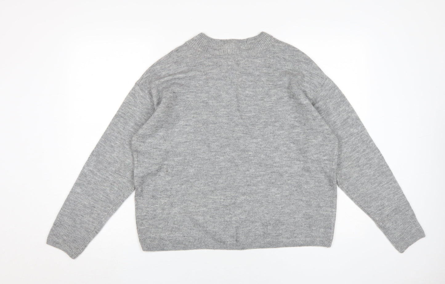 Womens UK Size S H&M Grey Pullover Jumper