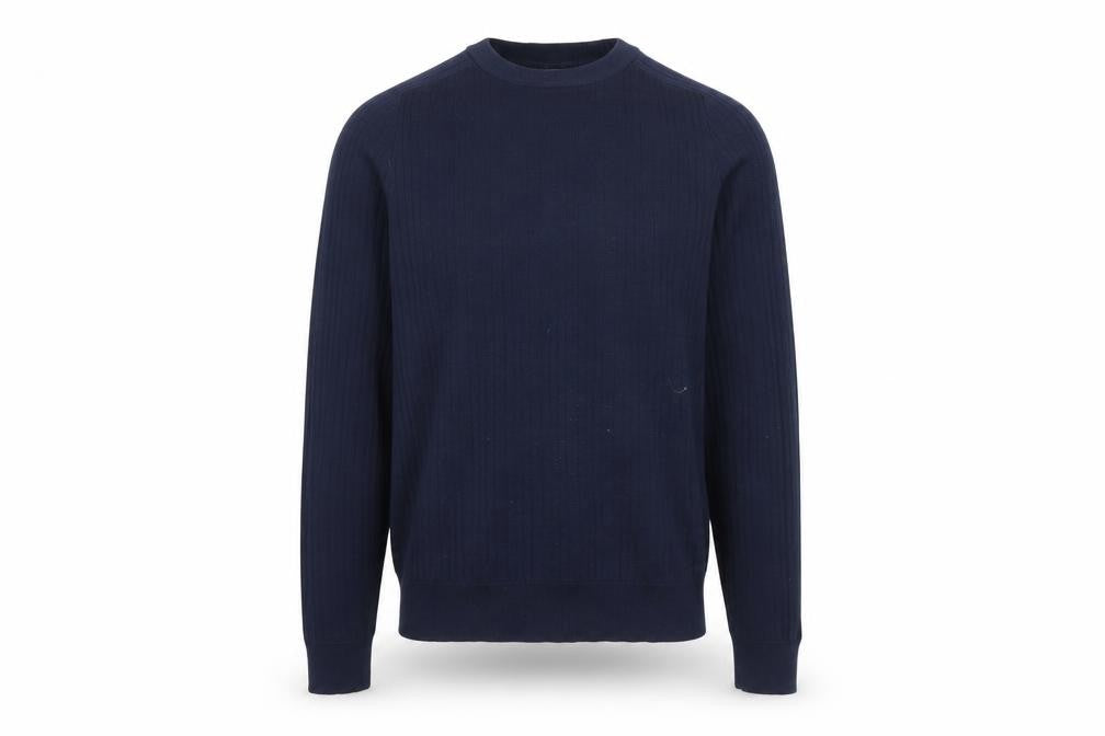 Mens UK Size S River Island Blue Pullover Jumper
