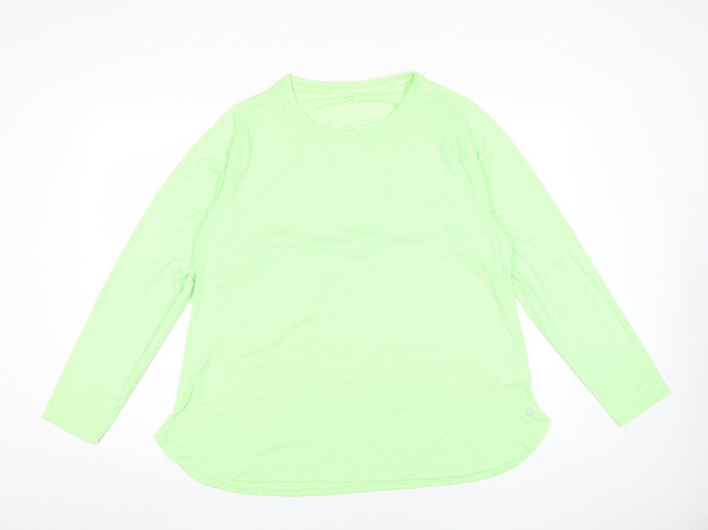 Marks & Spencer Women's Green Long Sleeve Pullover Top