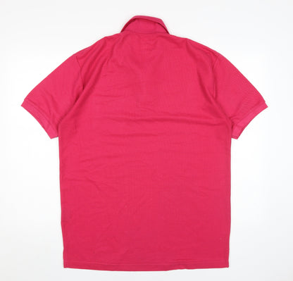 North Play Men's Red M Polo Shirt - Short Sleeve