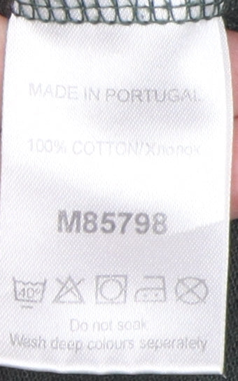 Next Men's Large Green V-Neck T-Shirt