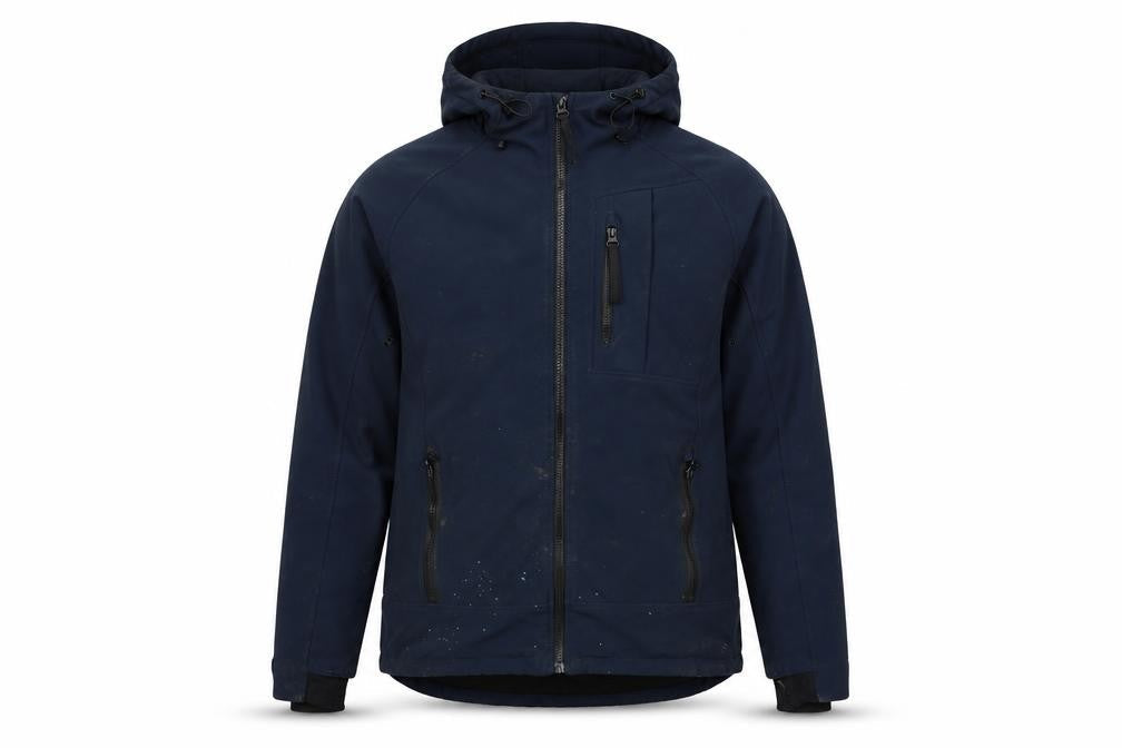 Mens UK Size M H&M Blue Windbreaker Coat