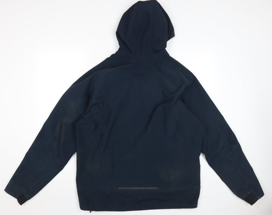 Mens UK Size M H&M Blue Windbreaker Coat
