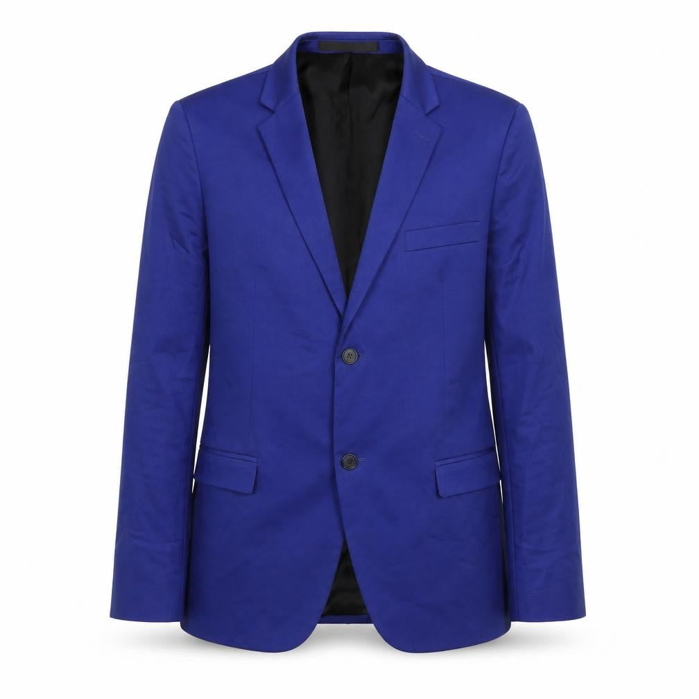 Mens UK Size 44 Topman Regular Blue Suit Jacket