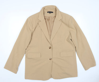 Womens UK Size L Motel Beige