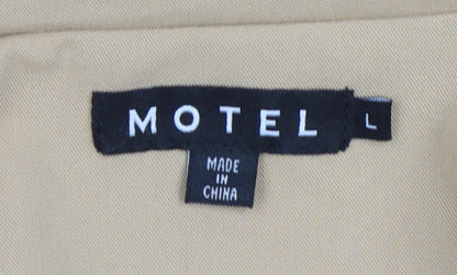 Womens UK Size L Motel Beige