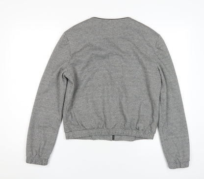 BAF Women's Grey Check Basic Jacket, Size 12