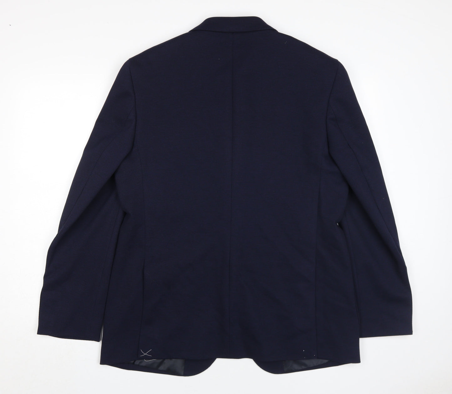 Mens UK Size 42 Marks and Spencer Regular Blue Suit Jacket