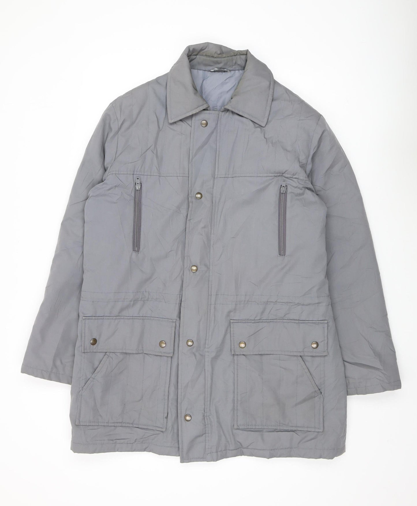 Mens UK Size M Dannimac Grey Parka Coat