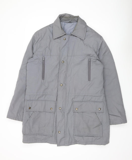 Mens UK Size M Dannimac Grey Parka Coat