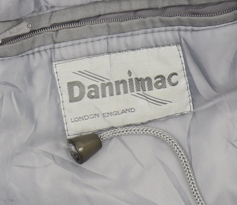 Mens UK Size M Dannimac Grey Parka Coat