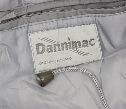 Mens UK Size M Dannimac Grey Parka Coat