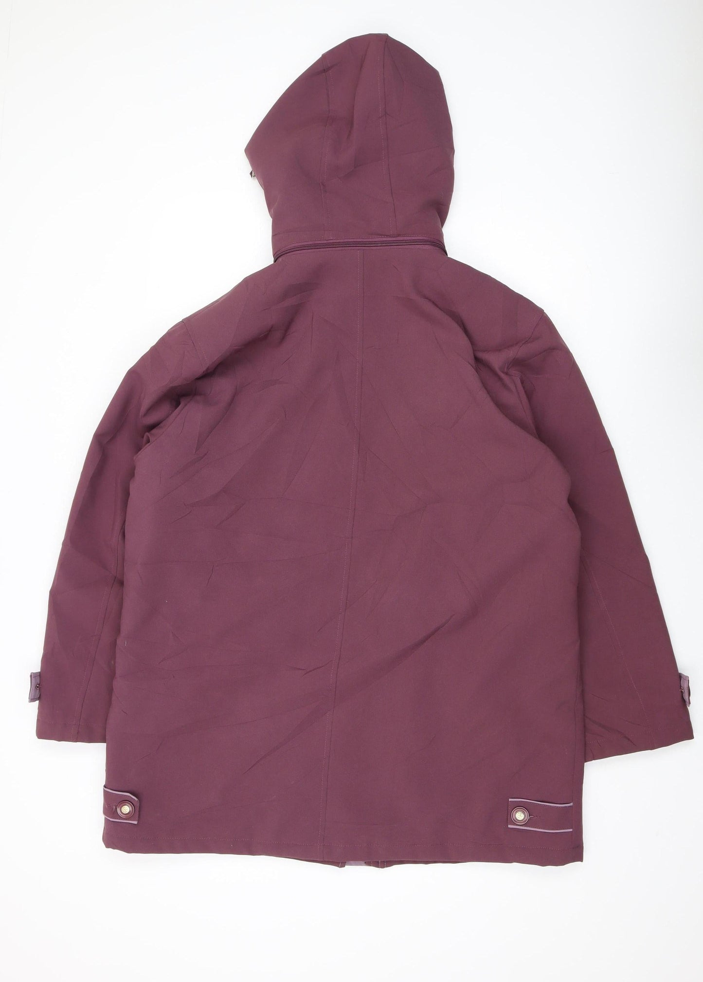 Womens UK Size 16 Finesse Purple Parka Coat