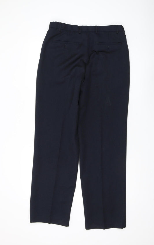 Taylor & Wright Men's Black Dress Trousers, Size 32