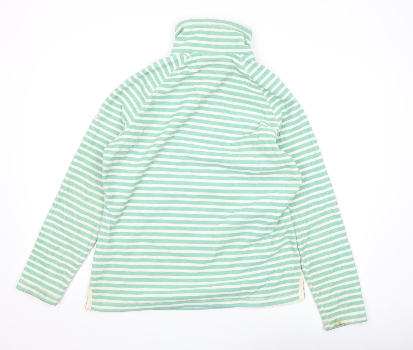 Craghoppers Women's Green Striped Pullover Sweatshirt Size 14