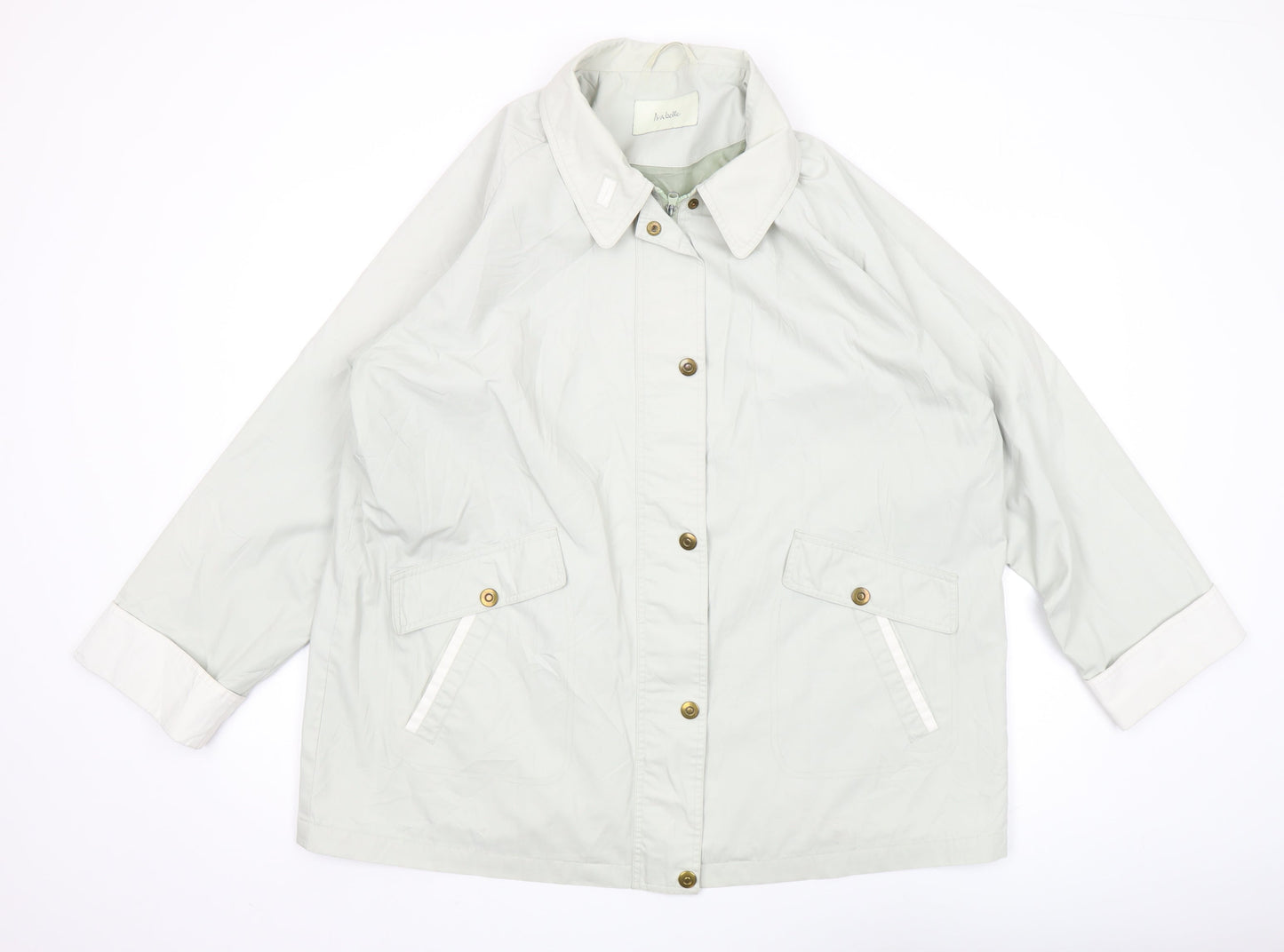 Womens UK Size 20 Isabelle Grey Basic Jacket