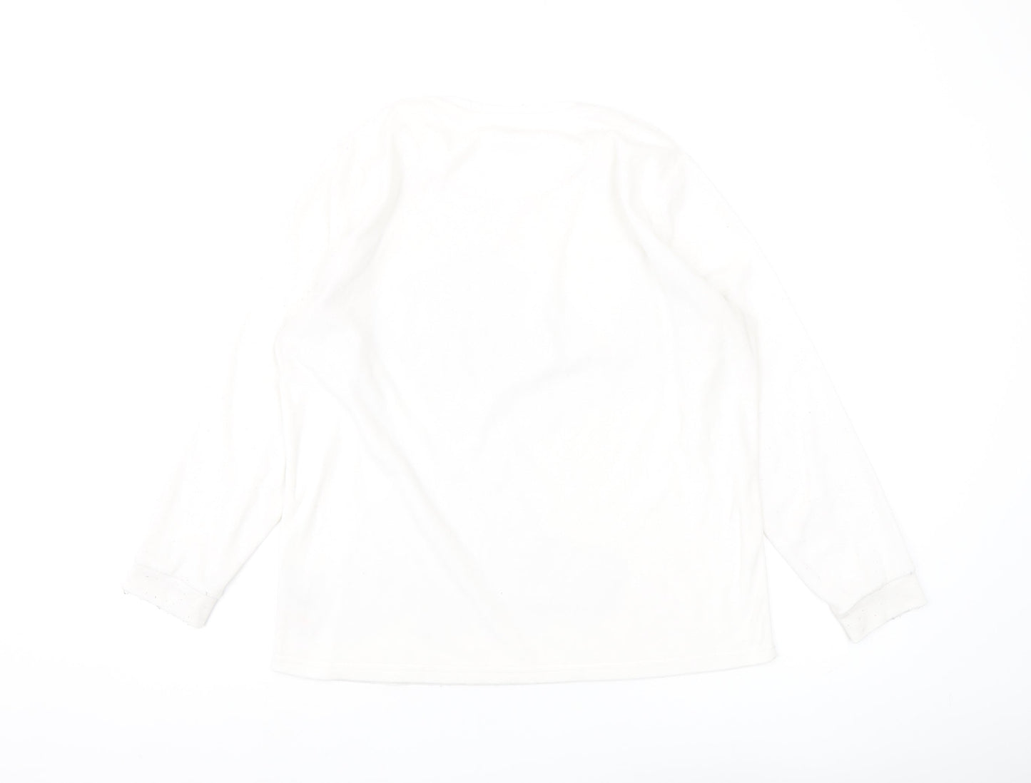 Womens UK Size S Disney White Pullover Sweatshirt