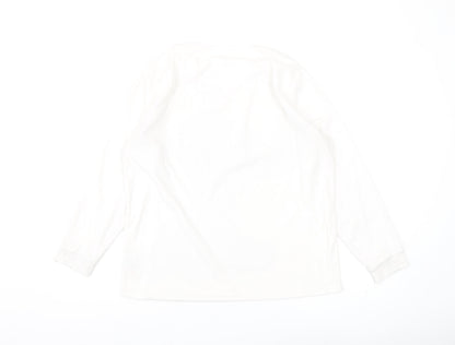Womens UK Size S Disney White Pullover Sweatshirt
