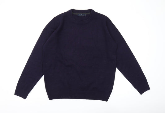 James Pringle Men's Blue Medium Pullover Jumper
