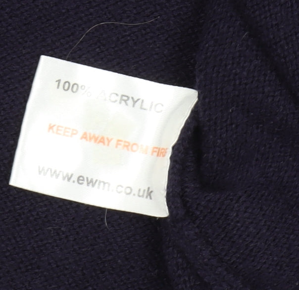 James Pringle Men's Blue Medium Pullover Jumper