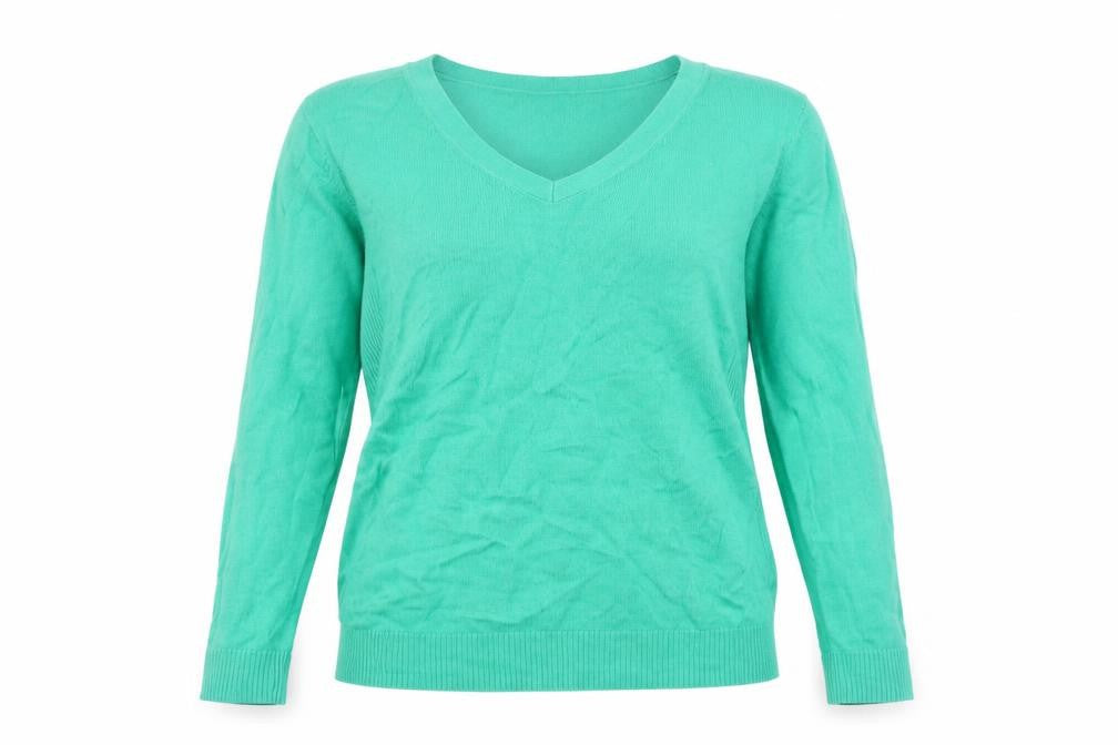 Womens UK Size M Gap Green Pullover Jumper