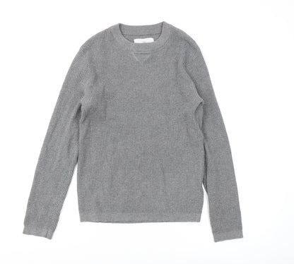 Kronstadt Men's Grey Pullover Jumper - XS - Casual Style