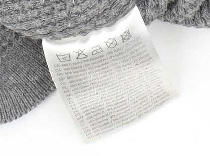 Kronstadt Men's Grey Pullover Jumper - XS - Casual Style