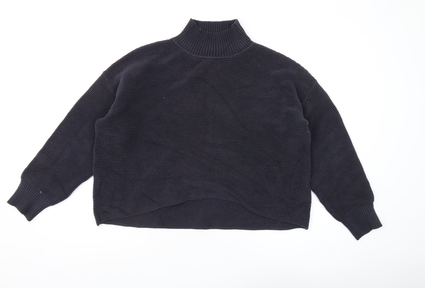 Womens UK Size XS French Connection Black Pullover Jumper