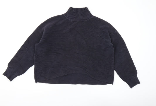 Womens UK Size XS French Connection Black Pullover Jumper
