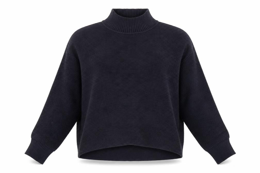 Womens UK Size XS French Connection Black Pullover Jumper