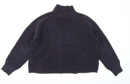 Womens UK Size XS French Connection Black Pullover Jumper