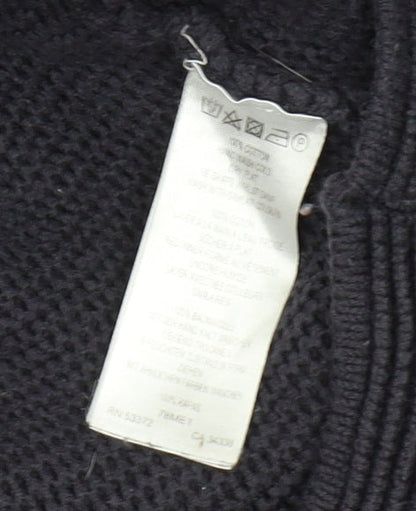 Womens UK Size XS French Connection Black Pullover Jumper