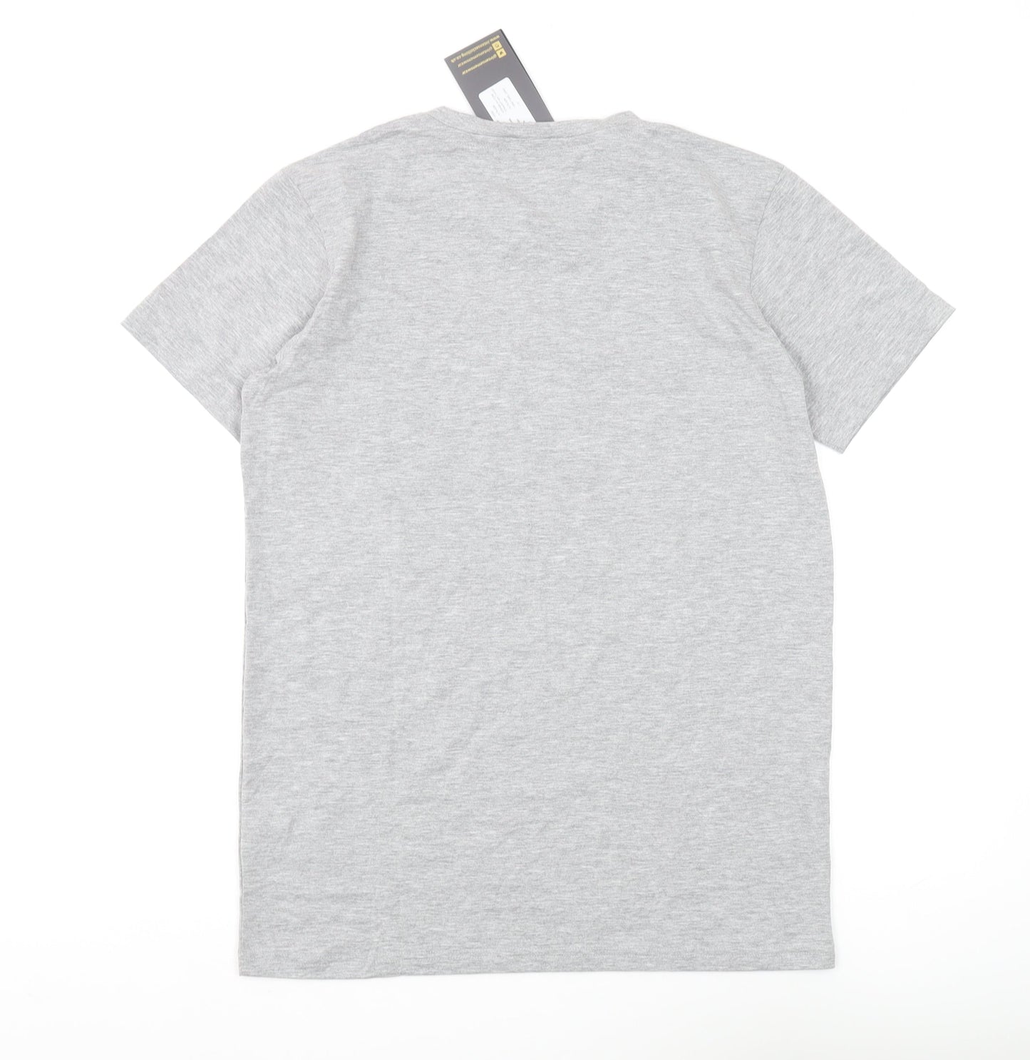 Mens UK Size M Intense Grey  T-Shirt