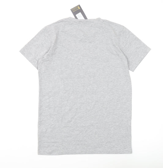 Mens UK Size M Intense Grey  T-Shirt