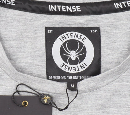 Mens UK Size M Intense Grey  T-Shirt