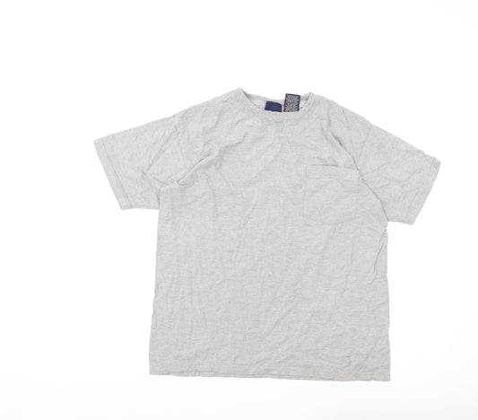 Route 66 Grey Crew Neck T-Shirt - Men's Medium