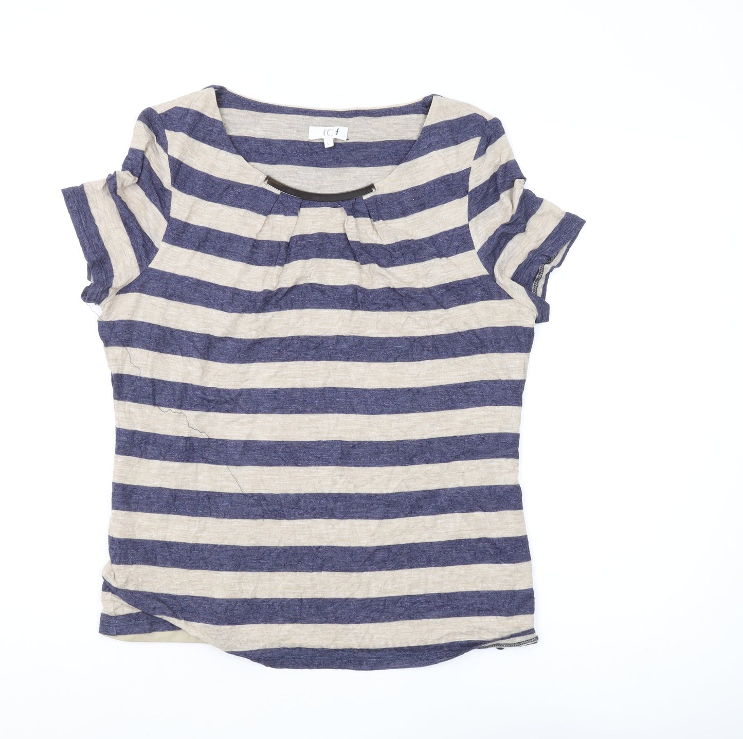 Womens UK Size L CC Multicoloured Basic T-Shirt