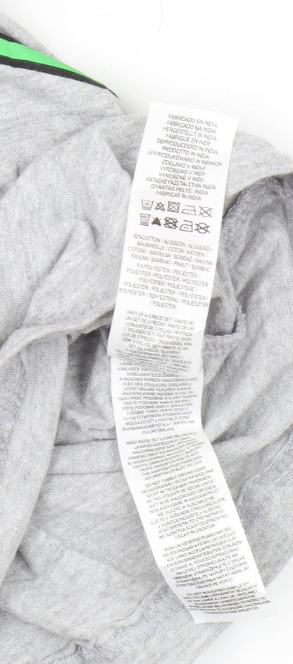 The Simpsons Men's Xmas Grey Long Sleeve T-Shirt, Size XS