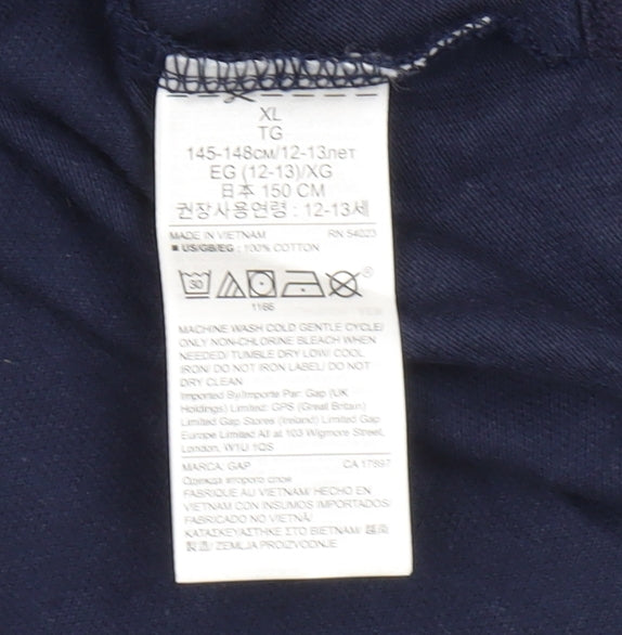 Gap Kids Boys Blue Polo Shirt 12-13 Years - New with Tags