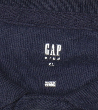 Gap Kids Boys Blue Polo Shirt 12-13 Years - New with Tags