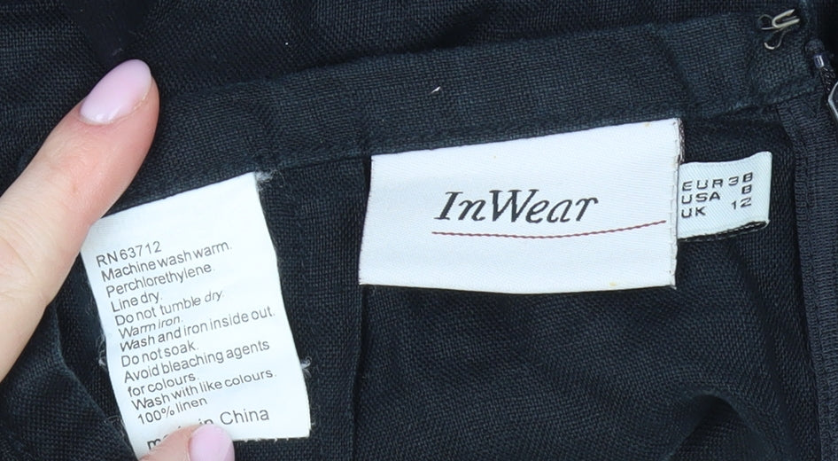 Womens UK Size 12 InWear Straight & Pencil  Skirt