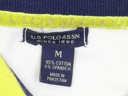 Unisex Adults UK Size M U.S. Polo Assn. Multicoloured Basic Polo