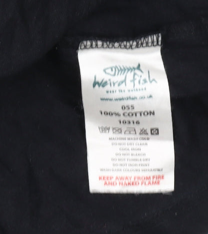 Weird Fish Men's Black Star Wars T-Shirt Small