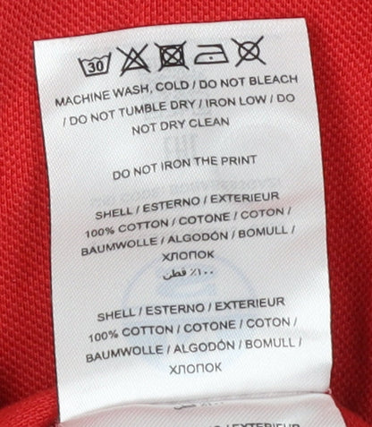 North Sails Men's Red Polo Shirt L Cotton Regular Fit