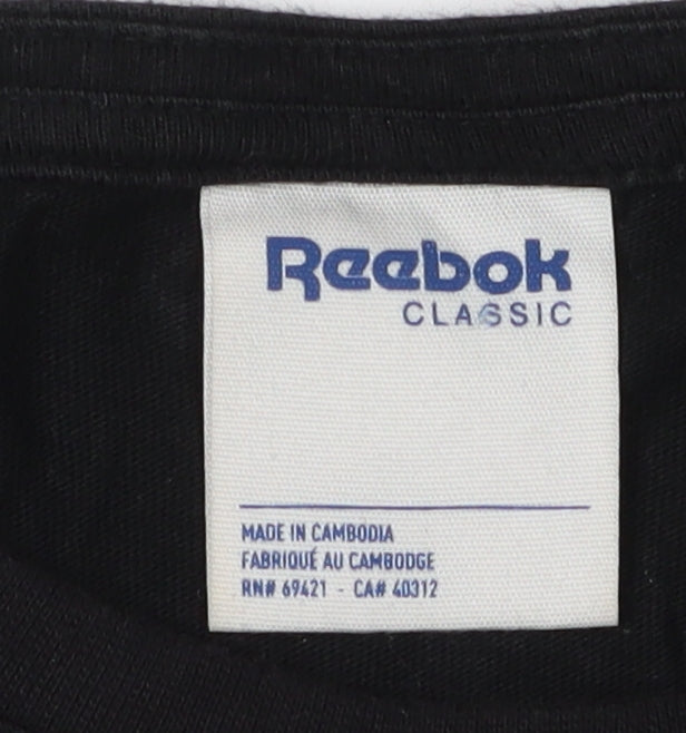 Reebok Men’s Black Medium Classic T-Shirt
