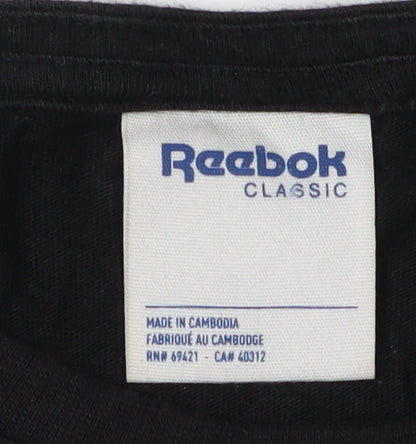 Reebok Men’s Black Medium Classic T-Shirt