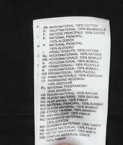 Reebok Men’s Black Medium Classic T-Shirt