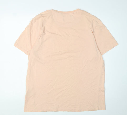 Lyle & Scott Men's Beige XL Crew Neck T-Shirt