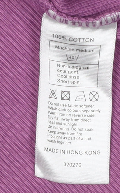 Womens UK Size 16 Monsoon Purple Basic Blouse
