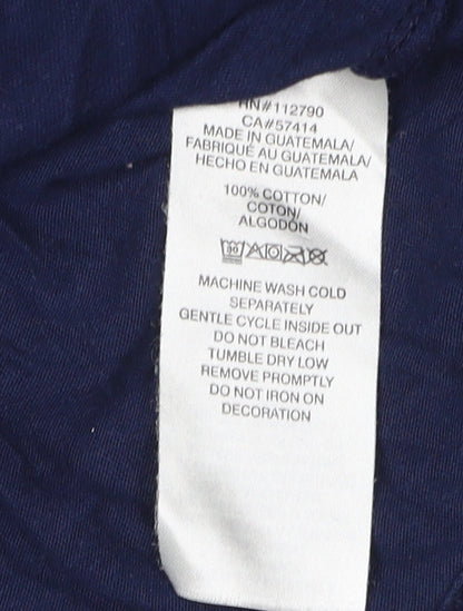 True Religion Blue Men's L Graphic Print T-Shirt